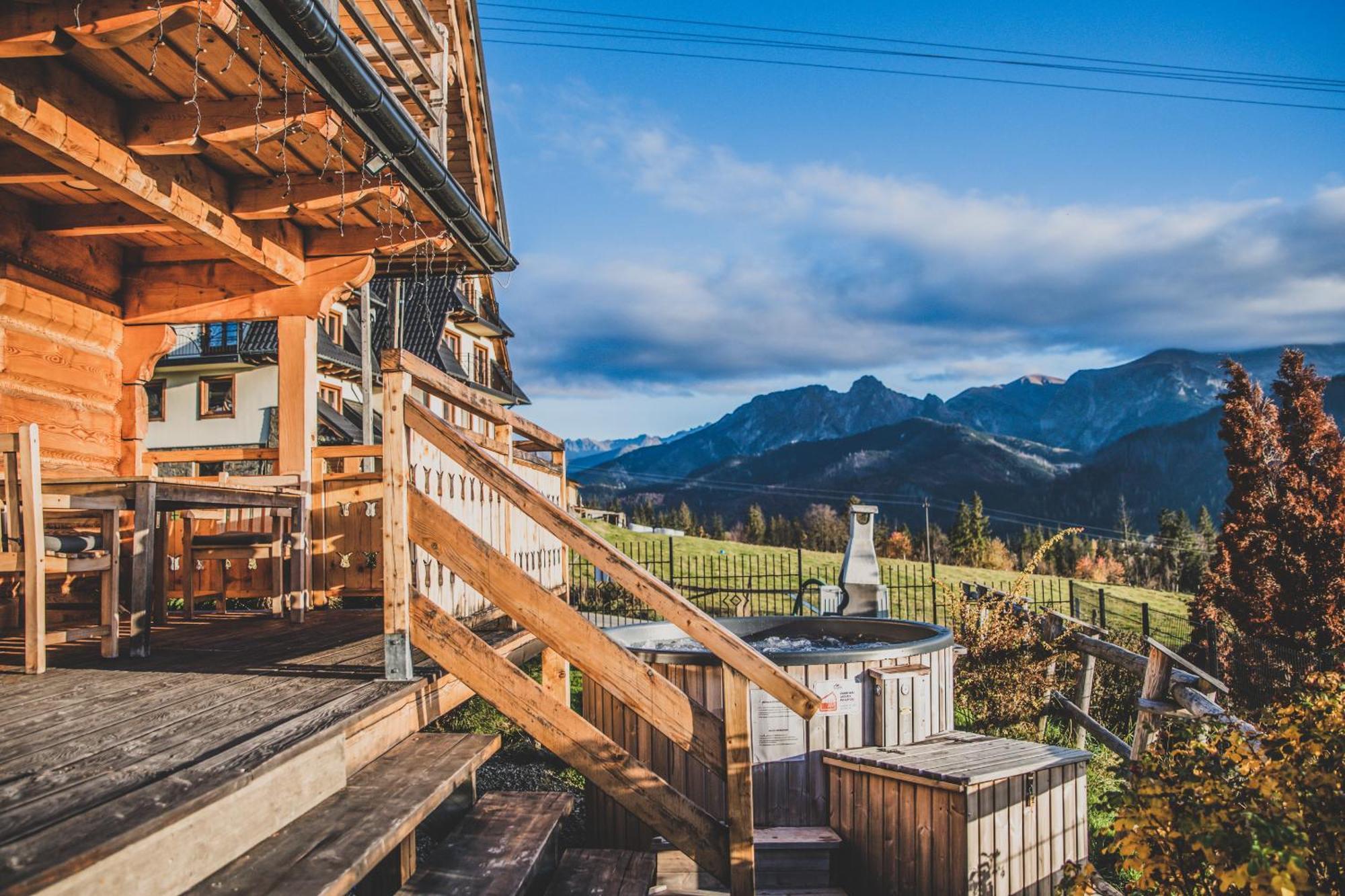 Tatrytop Osada Staszelowka Z Jacuzzi I Sauna Kościelisko Exterior foto